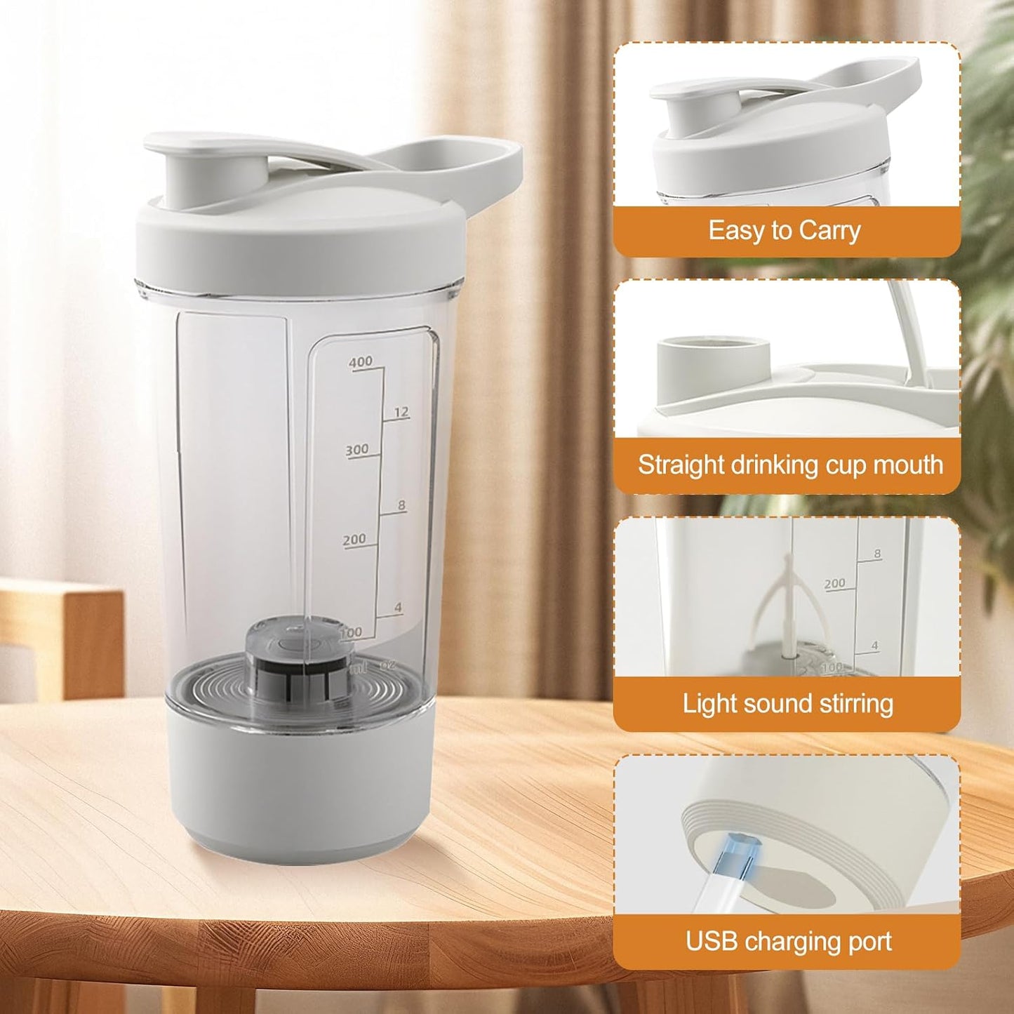 Luxury Portable Self Stirring Bottle