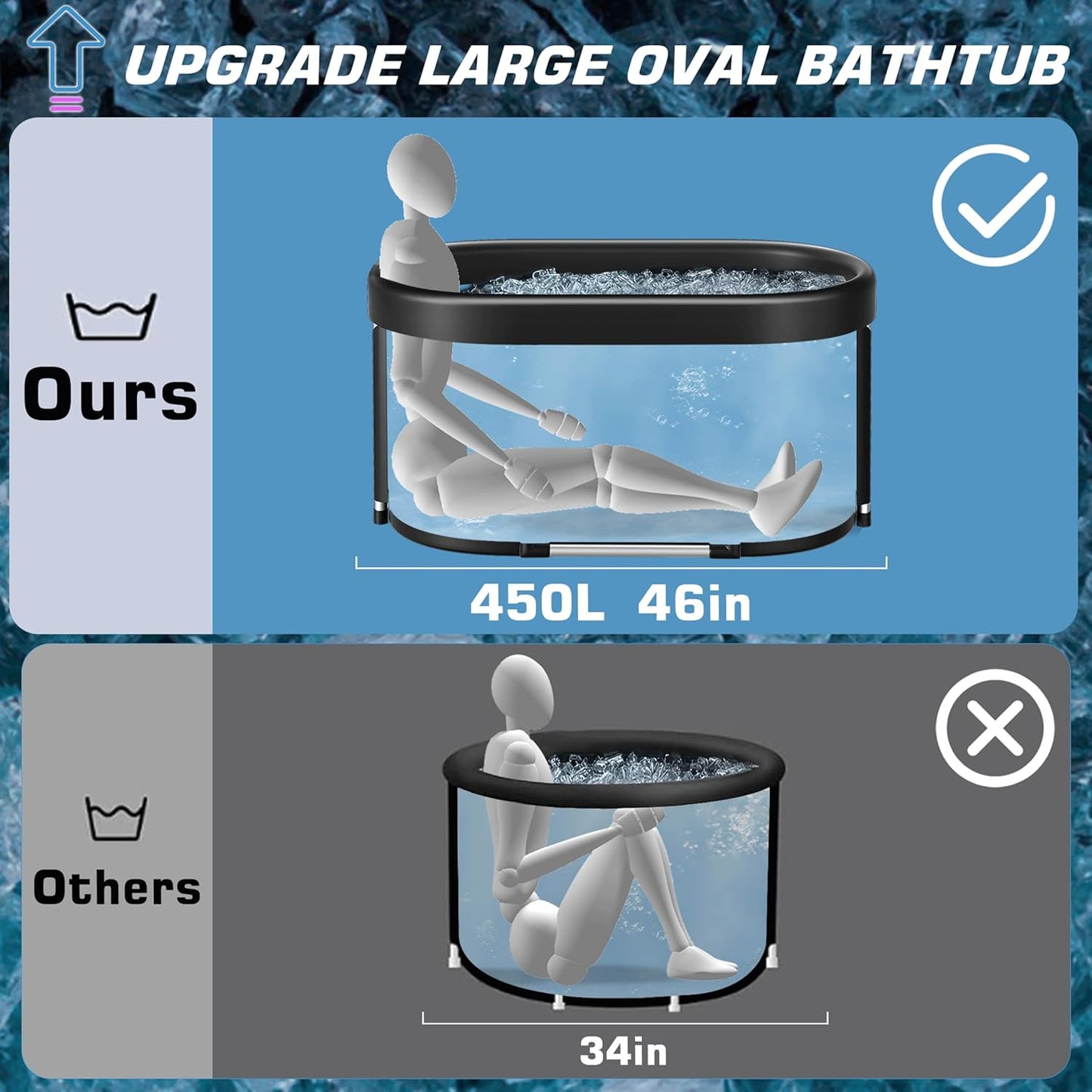 Premium Cold Plunge Recovery Tub™