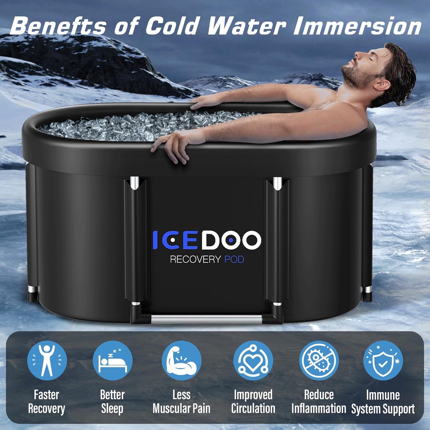 Premium Cold Plunge Recovery Tub™
